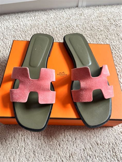 hermes oran pink|hermes oran sandalen herren.